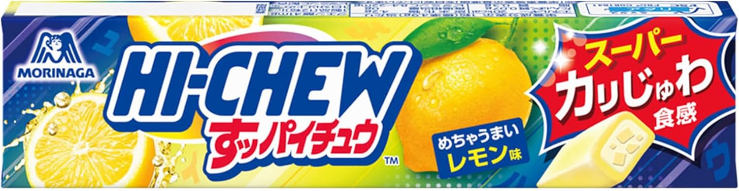 Morinaga Seika Supai Chu (Lemon Flavor) 12 Tablets x 12 Packs