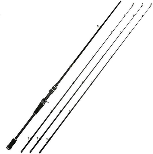 Sea Bass Rod, Lure Rod, Sea Fishing Rod, Far Throw Fishing Rod, ML/M/MH Tuned Fishing Rod, Three Tip Included, Carbon, Spinning Rod, Casting Rod, 2-Strand (Transition) 6.1 ft (1.8 M/2.1 M/2.4 m)