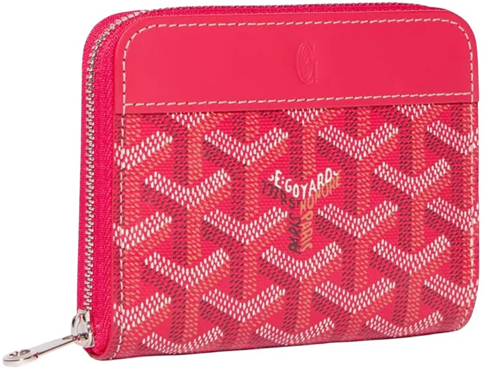 GOYARD 'FUCHSIA' MATIGNON PM WALLET