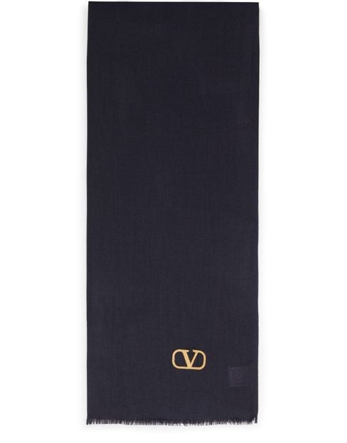 VALENTINO GARAVANI Vロゴ シグネチャー スカーフ - Image 1