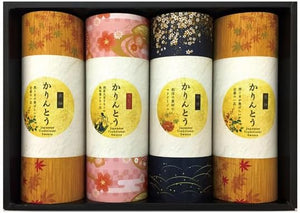 Kanazawa Kenroku Confectionery Karinto Gift [Comes with Official Bag Packaging] Confectionery Folding Sweets Japanese Sweets Individual Packaging Souvenir Insert Thank You Celebration Return Home