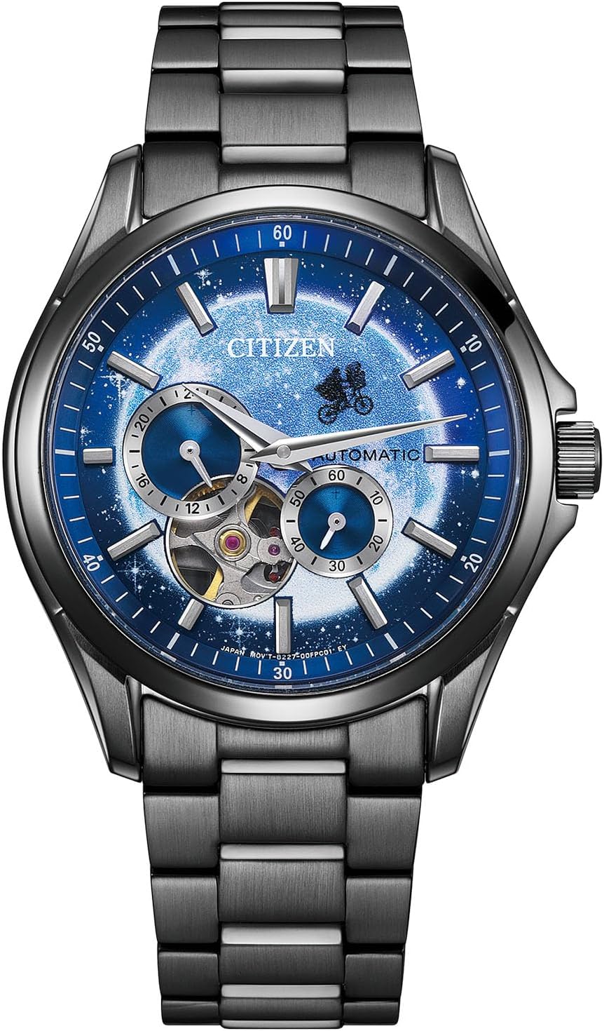 Citizen Watch UNIVERSAL Limited Model "E.T." Motif NH9144-55L Citizen Collection Mechanical Watch Limited Box Included Waterproof Open Heart Men's Analog Mechanical Automatic Mechanical Second Hand