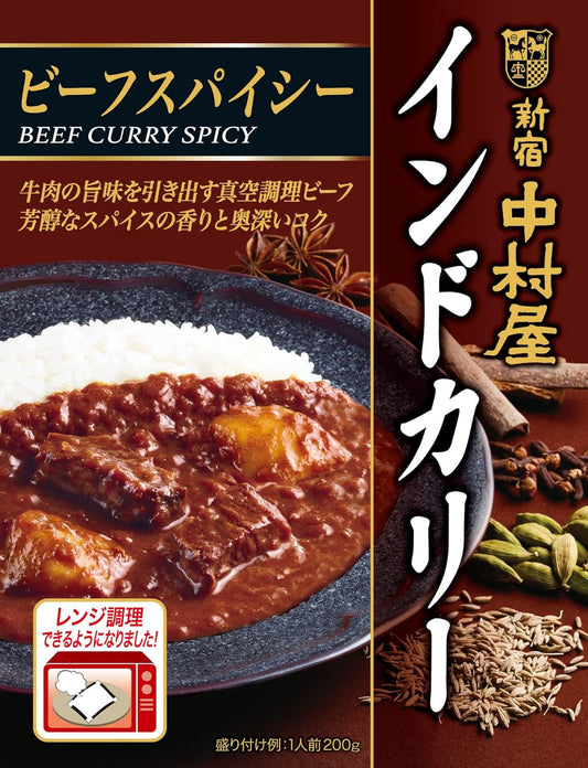 Shinjuku Nakamuraya Nakamuraya Indian Curry Beef Spicy 200g