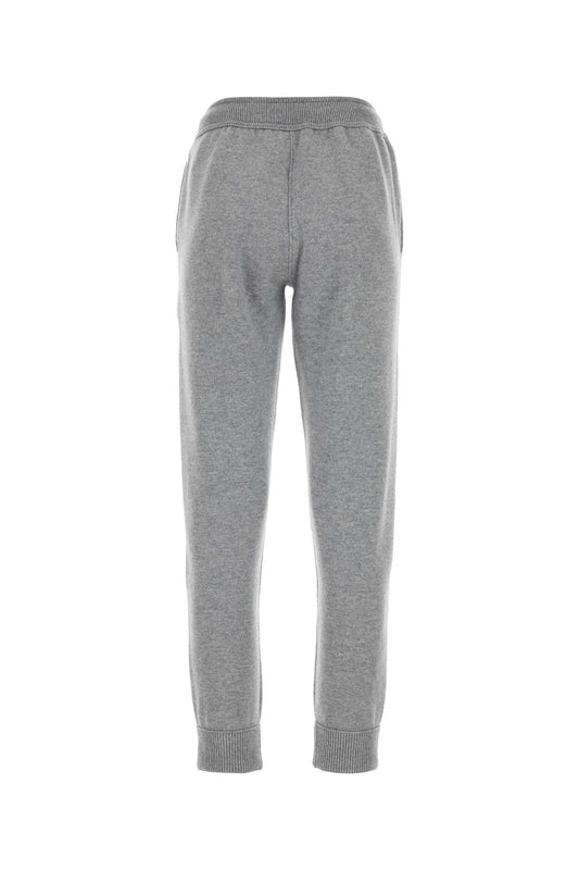 Bottega Veneta Grey Cashmere Joggers - Image 1