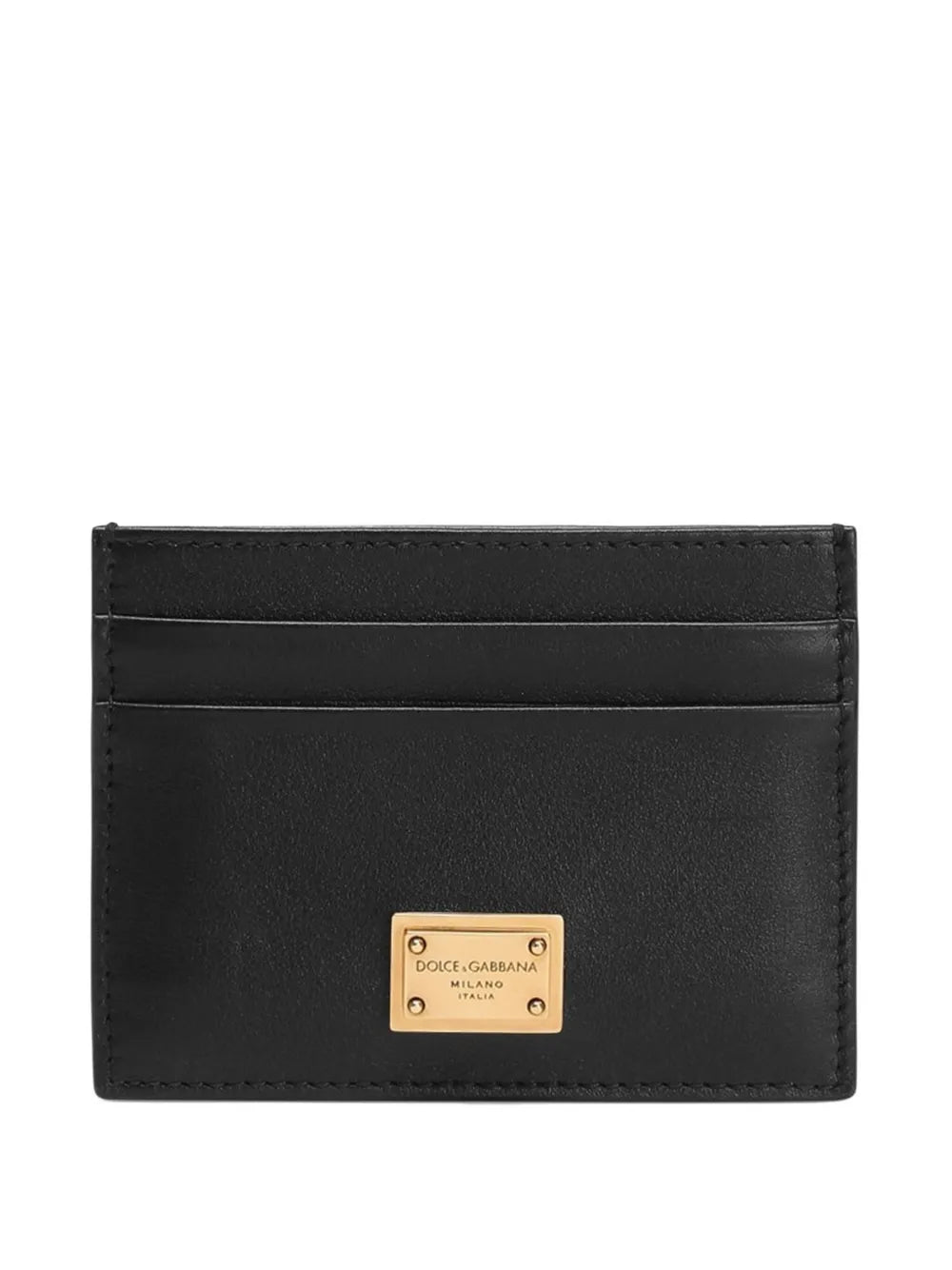 Dolce  Gabbana ロゴプラーク付きのドルチェ＆ガッバーナカードホルダー - Image 1