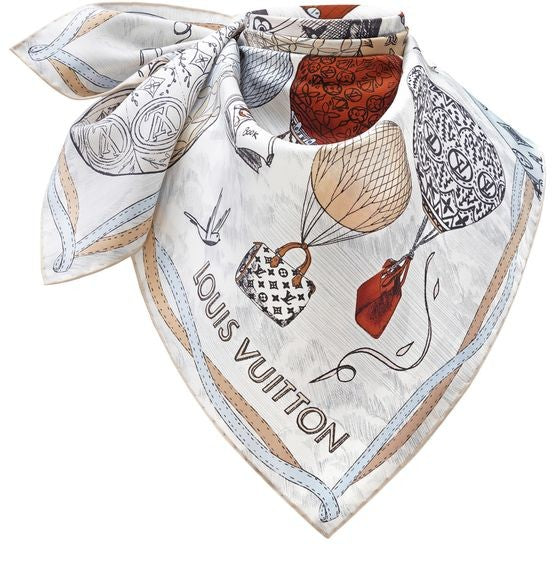 LOUIS VUITTON Up And Away Square 90 - Image 1