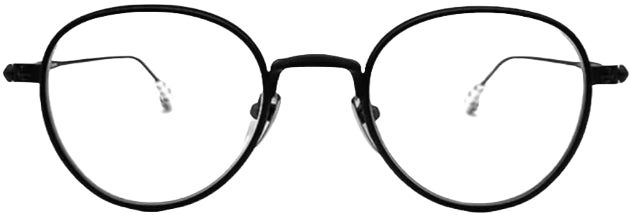 CHROME HEARTS 'BLACK/SILVER' BONE PRONE IV SUNGLASSES