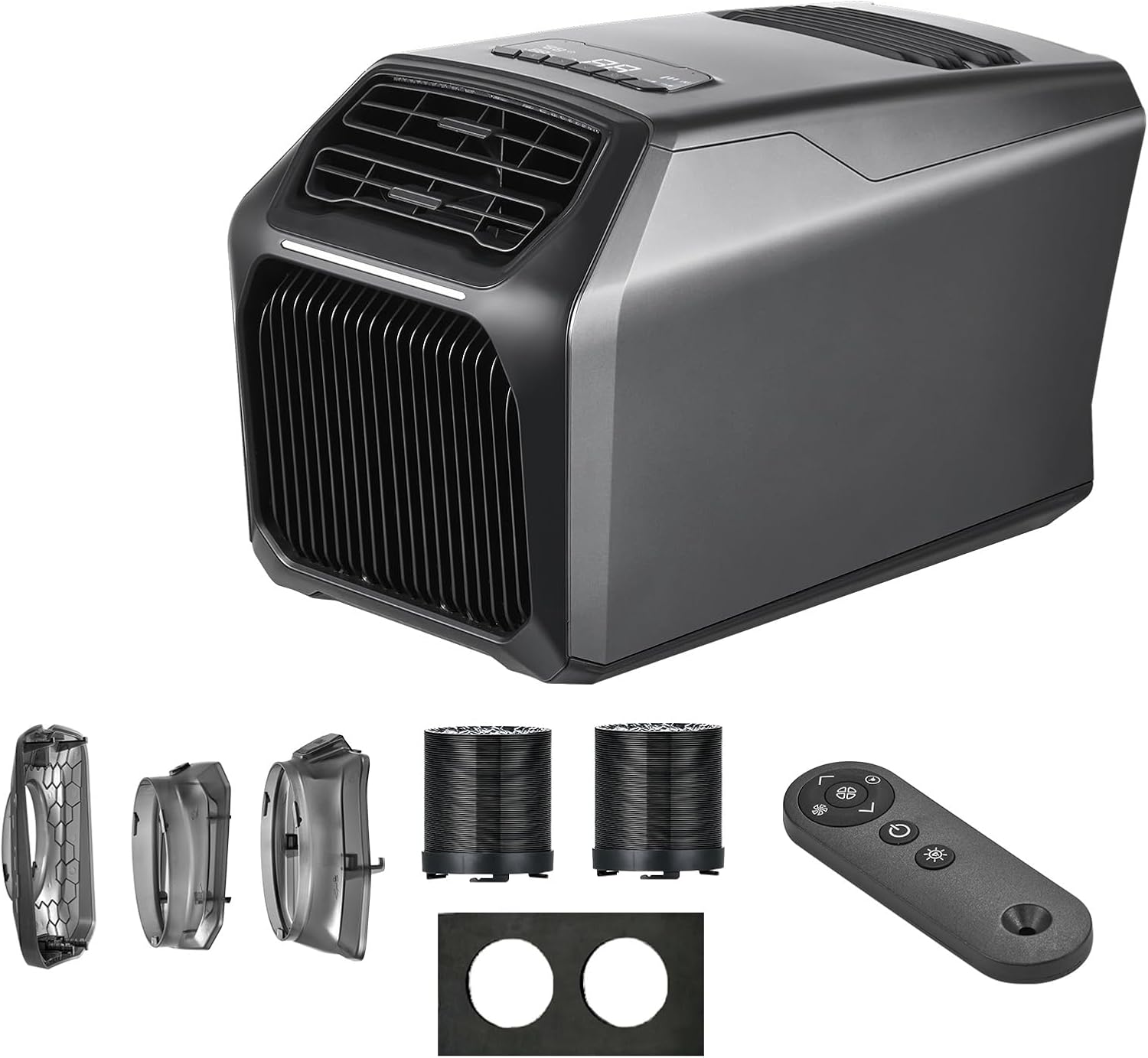 OUTOHOME Portable Air Conditioner for Tents, Cooling 6,800 BTU, Heating 7,500 BTU, 6-in-1 Heating Function, Compact, Indoor/Outdoor, RV / Van / Picnic / Sleeping in Car