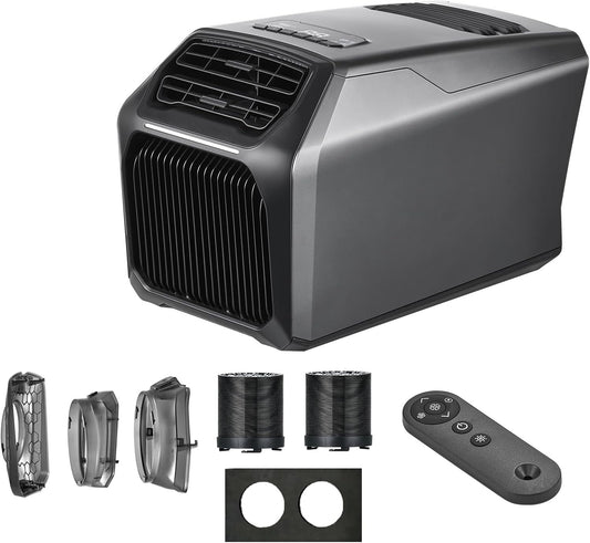 OUTOHOME Portable Air Conditioner for Tents, Cooling 6,800 BTU, Heating 7,500 BTU, 6-in-1 Heating Function, Compact, Indoor/Outdoor, RV / Van / Picnic / Sleeping in Car