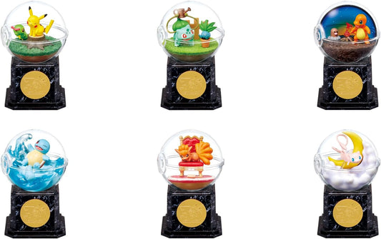 Rement Pokemon Terrarium Collection 10 Pokemon 30th Anniversary Version, 1 Box H 4.5 x W 2.8 x D 2.8 inches (115 x 70 x 70 mm) ATBC-PVC