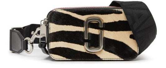 MARC JACOBS The Snapshot Zebra Haircalf バッグ - Image 1