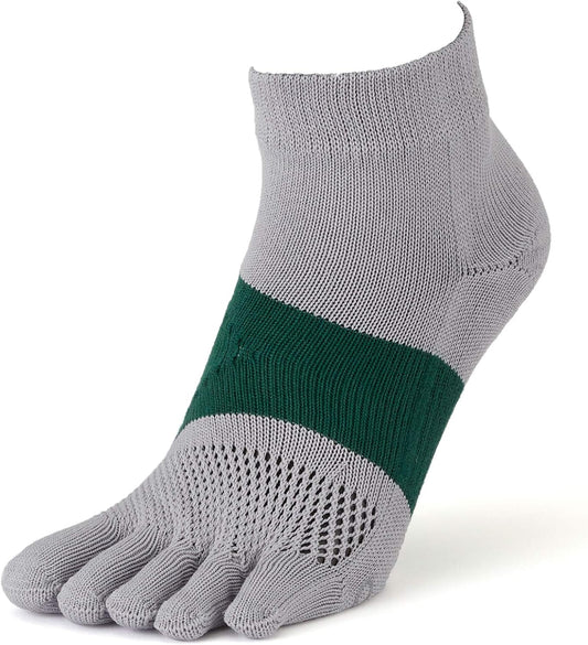 Tabio Racing Run Five-Toe Socks, Made in Japan, Running, Marathon, Sports Socks, Non-Slip