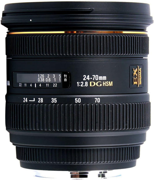 Sigma 24-70mm F2.8 IF EX DG HSM SLR Standard lens Black