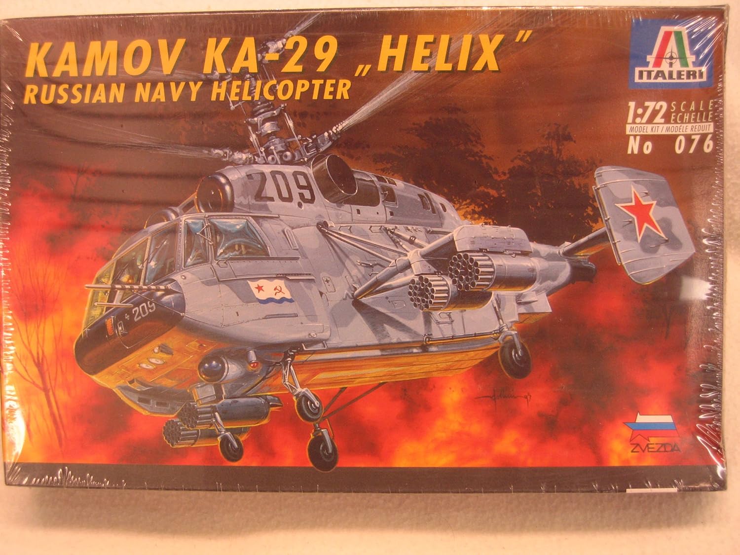 イタレリ 076 1/72 カモフKaー29TBヘリックス (タミヤ・イタレリシリーズ:39076)