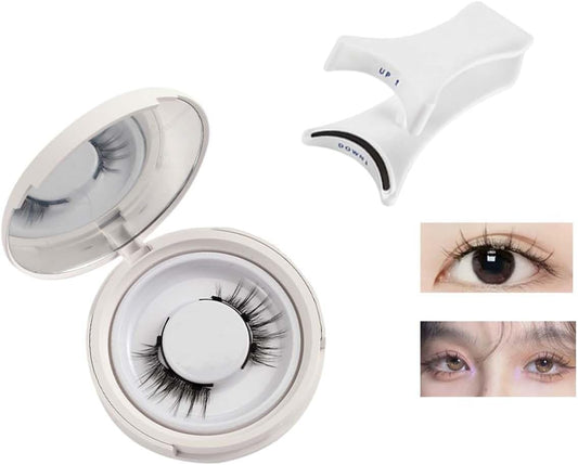 Magnetic False Eyelashes, Popular, Magnetic Eyelashes, No Glue Required, Ultra Lightweight, Sweatproof, Long Lasting, Reusable, Clip Included, Storage Box, For Women, Beginners, Portable