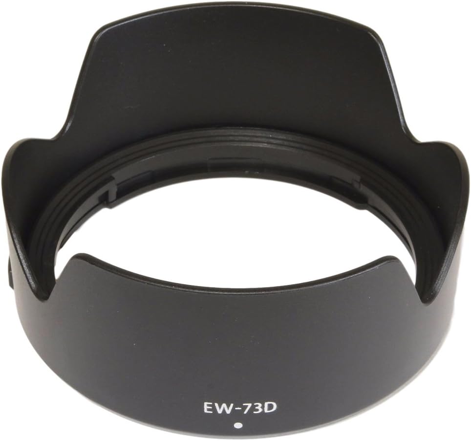 F-Foto EW-73D Lens Hood (For Canon RF 24-105mm F4-7.1 IS STM Lens and Others, Compatible, Japanese Company) C-EW73D