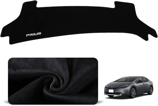 Toyota Prius 60 Series Dedicated Design Suede Style Dashboard Cover Dashboard Mat Sun Protection Mat Anti-Glare Durable Heat Resistant Interior Parts Dashboard Interior Black