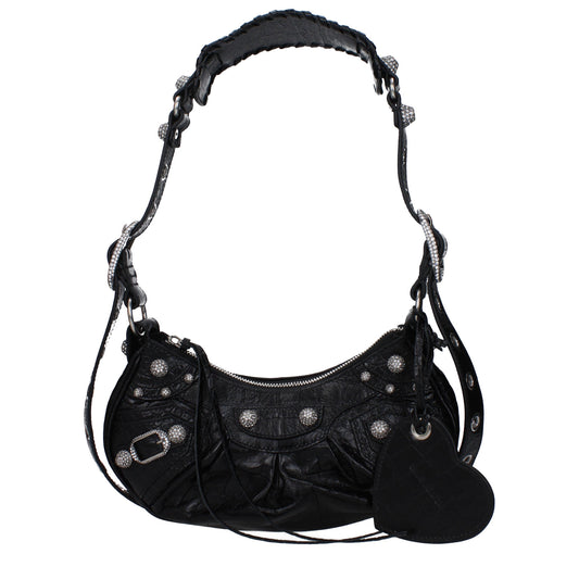 Balenciaga バレンシアガショルダーバッグ女性s Cagole Leather Black - Image 1