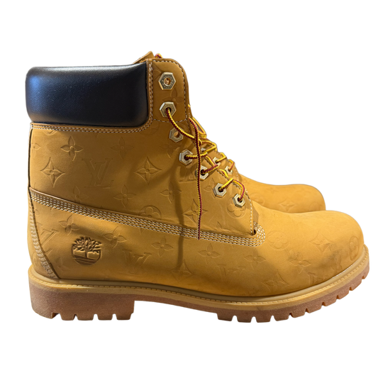 LOUIS VUITTON X TIMBERLAND 'WHEAT' BOOTS (USED)