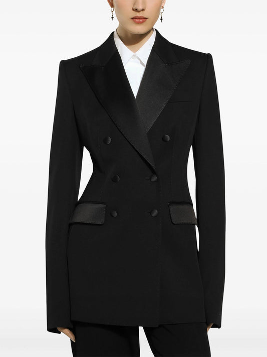 Dolce  Gabbana ドルチェ＆ガッバーナブレザーは二重胸肉 - Image 1