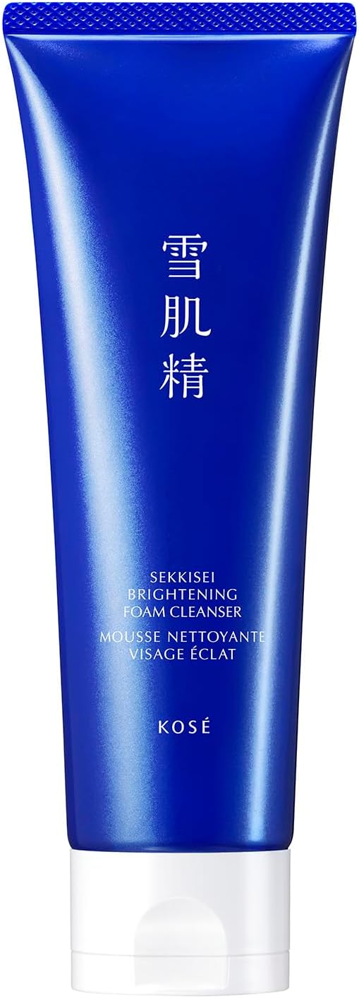 [Quasi-drug] Medicated Sekkisei Brightening Cream Wash, 4.6 oz (130 g), Facial Cleansing Foam, Dullness, Pores, Horny, Foam, Moist Japanese and Chinese Plants, Pearl Barley Extract