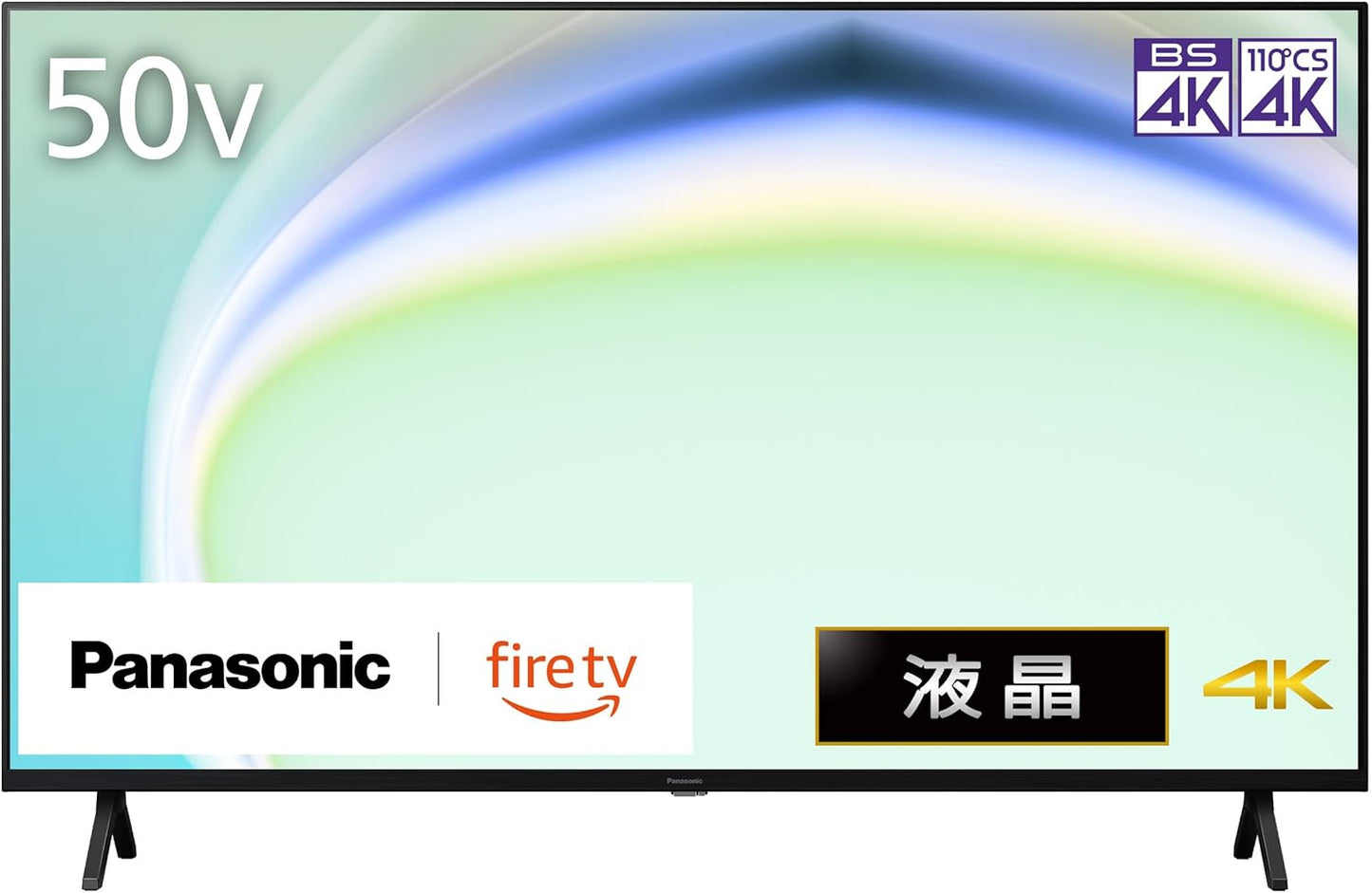 Panasonic 50V Type LCD TV 4K TV-50W80A VIERA with Fire TV Built-in 2024 Entry Model