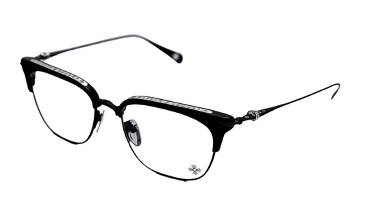 CHROME HEARTS SLUNTRADICTION BLACK/SILVER GLASSES
