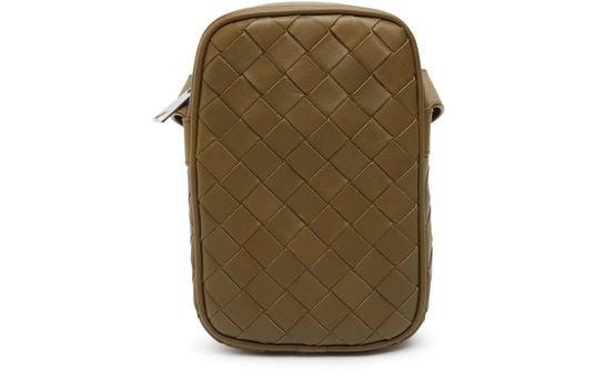 BOTTEGA VENETA イントレチャート ファスナー式携帯電話ケース - Image 1