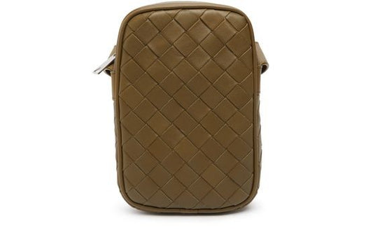 BOTTEGA VENETA イントレチャート ファスナー式携帯電話ケース - Image 1