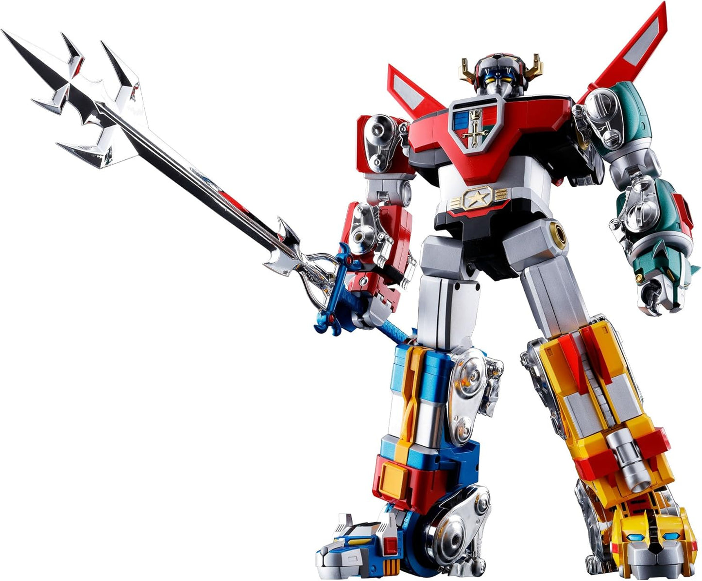 Chogokin Tamashii Beast King GoLion GX-71 Beast King GoLion Approx. 10.6 Inches (270mm) ABS&Die-Cast&PC&PVC Painted Action Figure