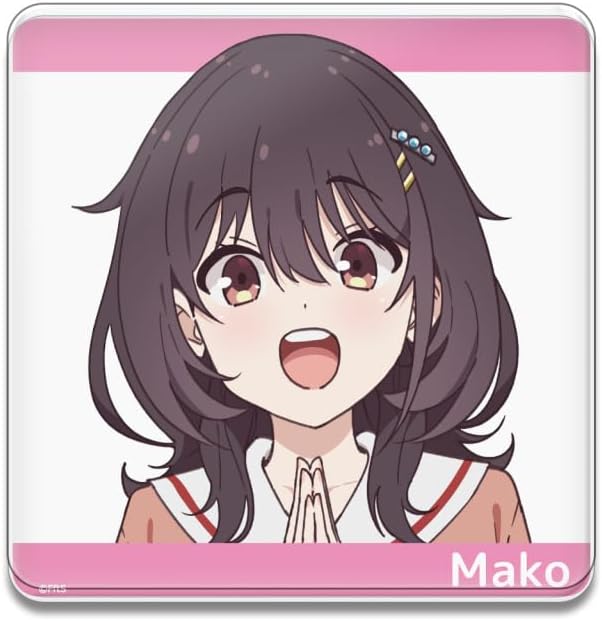 TV Anime "Days By, But Rice Uma" Acrylic Coaster (with Stand) Mako Kawaai