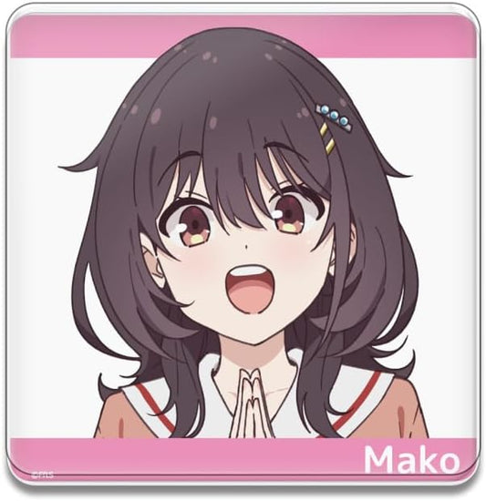 TV Anime "Days By, But Rice Uma" Acrylic Coaster (with Stand) Mako Kawaai