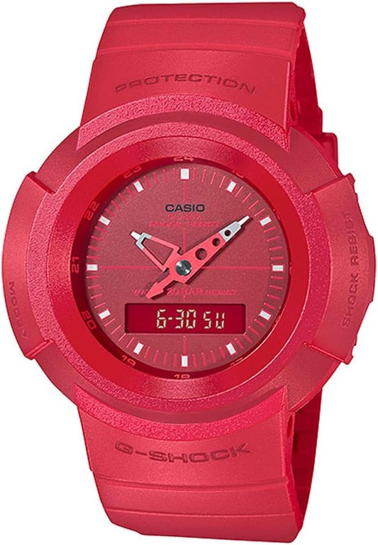 Casio gshock AW500 First Generation Analog Reprint AW-500BB-4E Analog Digital Men's Red Same Model: AW-500BB-4EJF