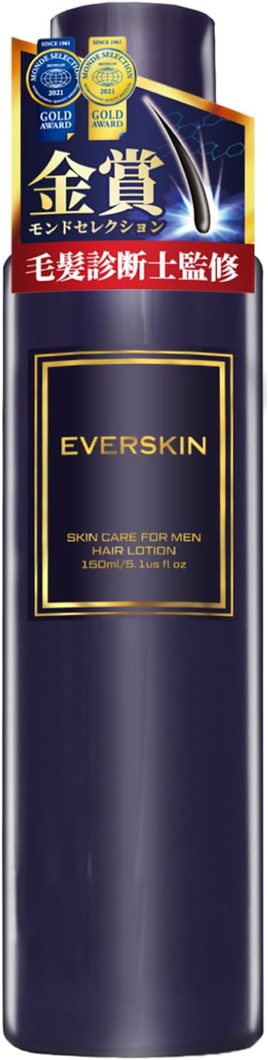 EVERSKIN Hair Growth Chemicals Scalp Hair Tonic Quasi-drug, For Men, Gift, Present, 5.1 fl oz (150 ml), Made in Japan