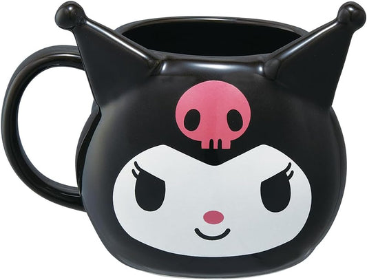 Skater CHMGD4-A Ceramic Mug, 13.8 fl oz (390 ml), Die Cut, Chromi, Sanrio