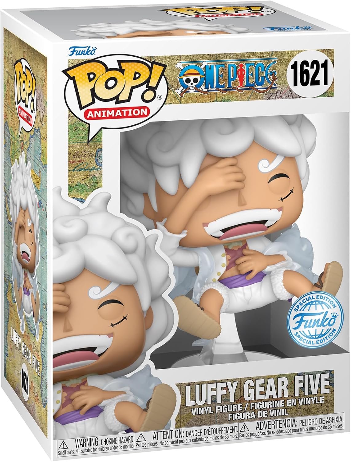 Funko POP! One Piece Rufiear Five 1621 Sticker Special Edition