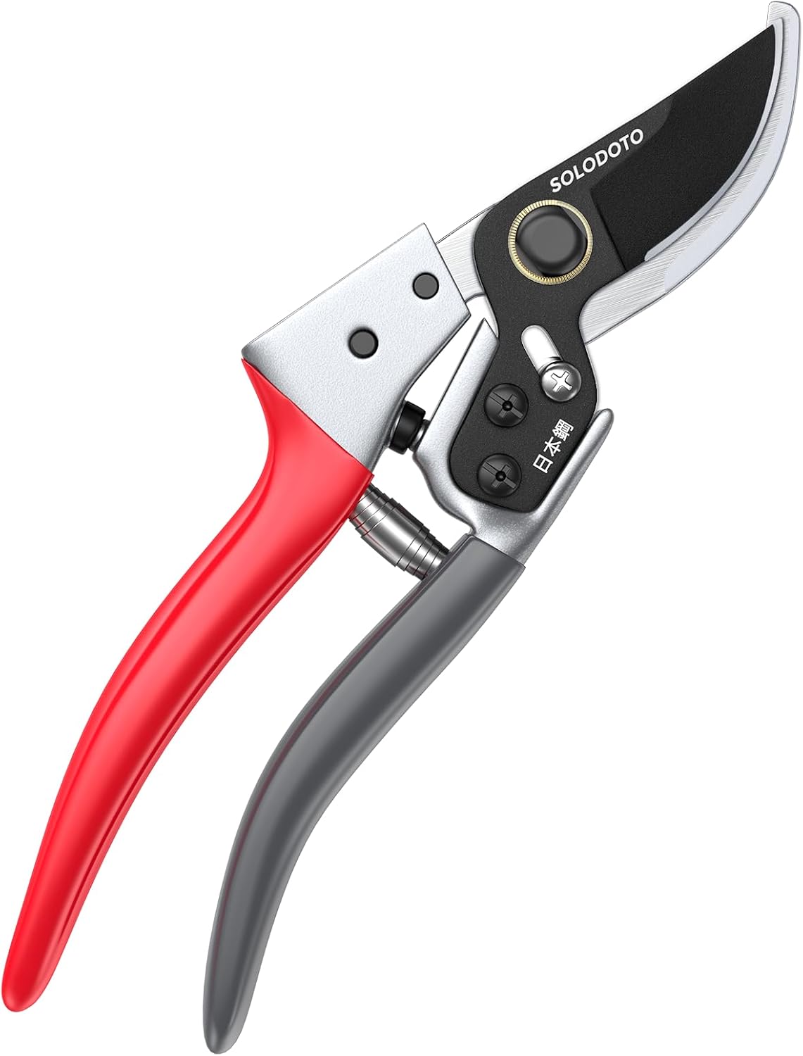 Women's Pruning Shears | Lightweight & Easy to Grip Pruning Shears | German Technology Adopted, 5x Cutting Performance | Made in Japan with SK-5 Steel, 6x Durability | Rust-Resistant |