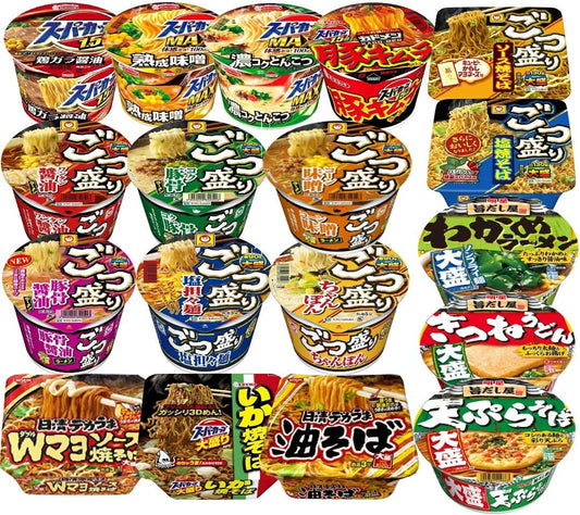 Large Cup Ramen 12 Types 12 Pieces Assorted Set