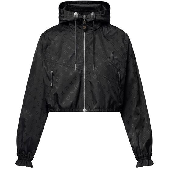 LOUIS VUITTON Cropped Monogram Windbreaker - Image 1