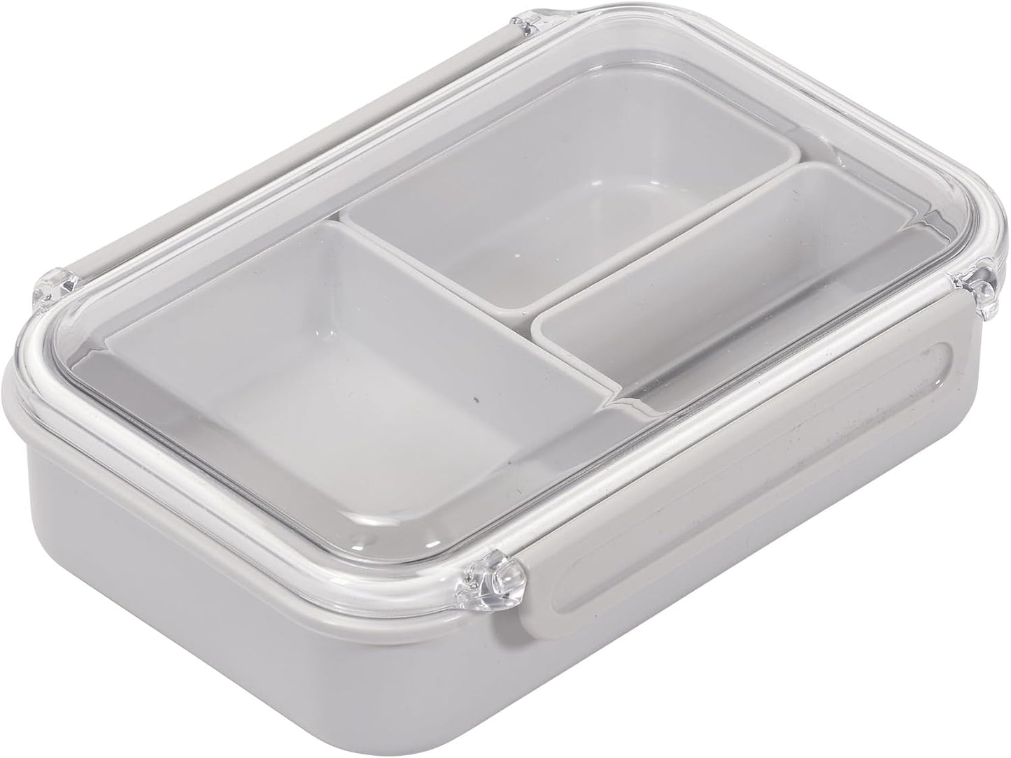 Pearl Metal Co., Ltd. Lunch Box with Inner Container 650ml Grey Made in Japan Home Label DC-6004