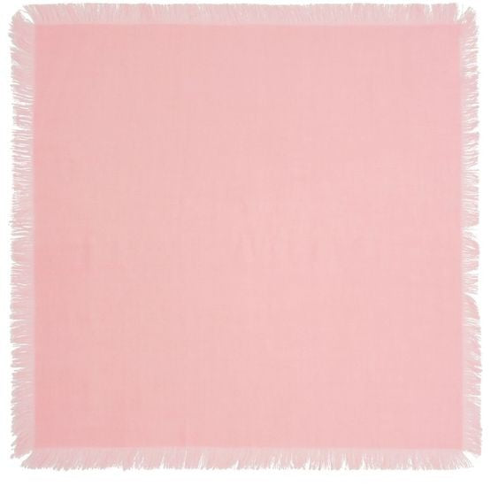 BOMPARD Mini cashmere square scarf with fringed trim - Image 1