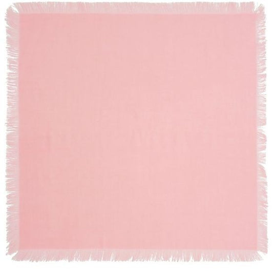 BOMPARD Mini cashmere square scarf with fringed trim - Image 1