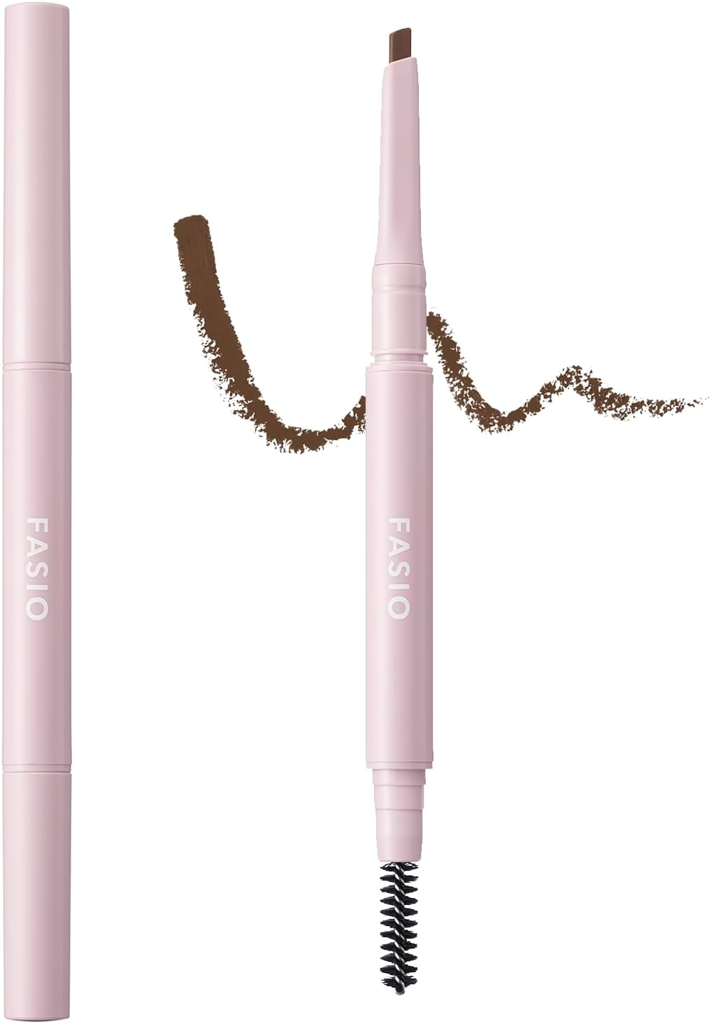 FASIO Waterproof Eyebrow 02 Brown 0.01 oz (0.3 g)