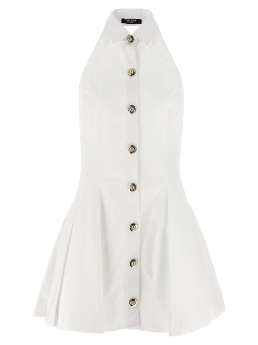 Balmainの「Halterneck」ドレス - Image 1