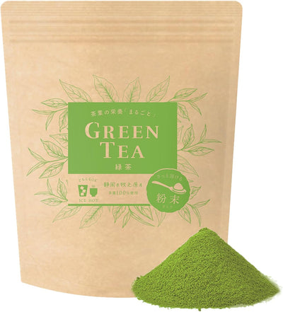 Mizutama Farm Commercial Green Tea Powder, 8.9 oz (225 g), Tea Leaf Nutrition, Whole Powdered Green Tea (Tea Flavor/Nutrition, Whole Powder, 750 Cups, Eat Shochu, For Tea, Confectionery, Zippered,