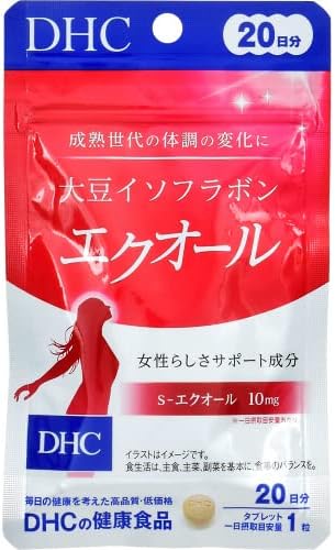 DHC 20-Day Supply Soy Isoflavone Equalool, 20 Tablets