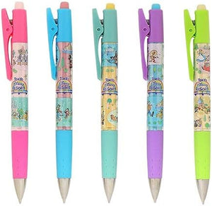 Mickey & Friends Mechanical Pencil Set, Tokyo Disney Resort Limited, 5 Pieces, Retro Disney Goods, Souvenir