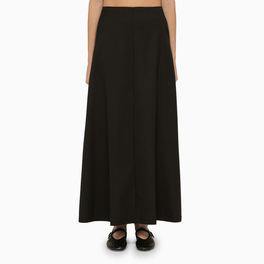 By Malene Birger Malene Birger Isoldas Black Long Skirt - Image 1