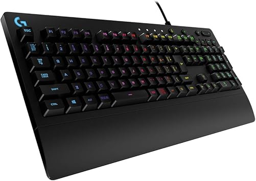 Logicool G Logitech G Gaming Keyboard, Wired G213r Palmrest, Japanese Arrangement, Unique Mech-Dome Switch, Keyboard, Silent, LIGHTSYNC, RGB, Domestic Authentic Product [Final Fantasy XIV Recommended