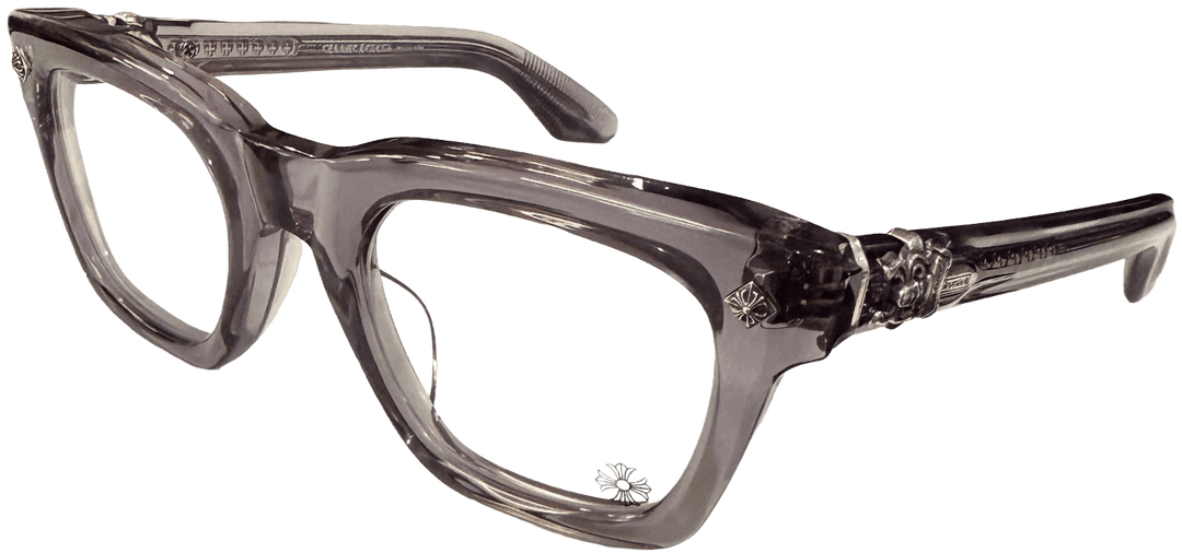 CHROME HEARTS 'DONNYSOFFERGISMS' CLEAR BLACK GLASSES